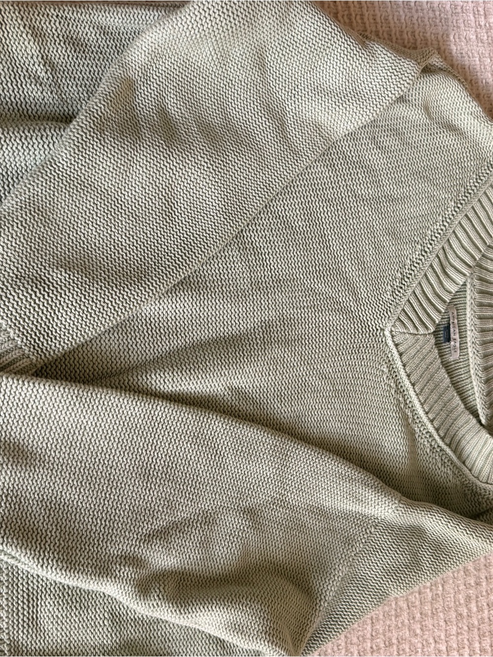 American Eagle Outfitters Light Sage Green Knit Sweater
